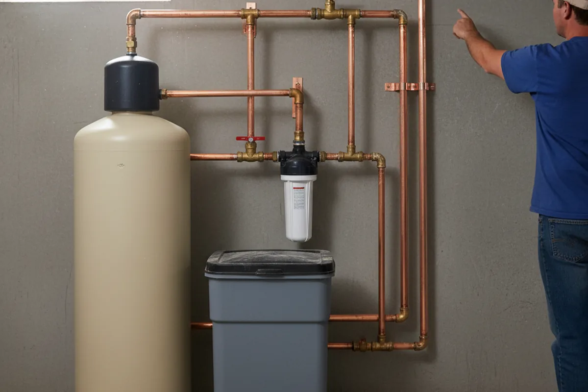 Whole-house water treatment system installed in Woodlake